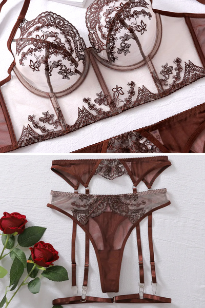 ANA | Conjunto de lencería sexy vintage