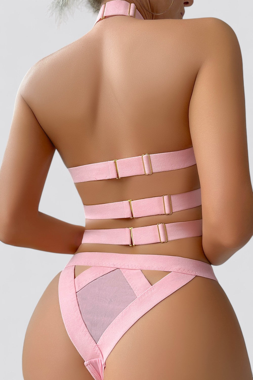 GIANNA | Conjunto de lencería bondage y picante