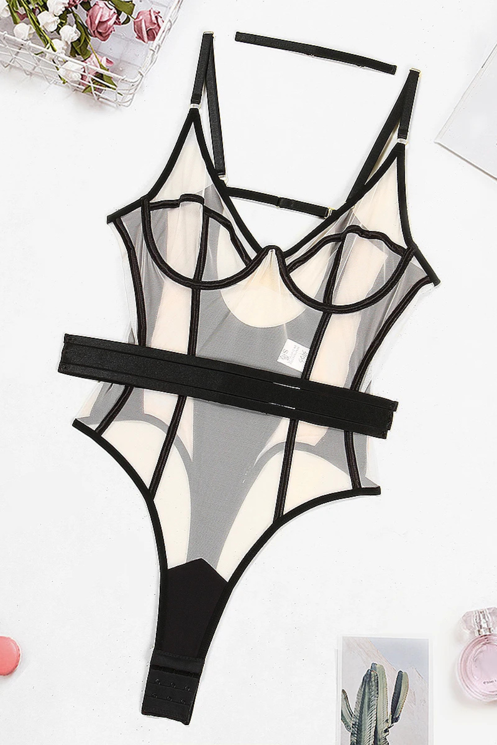 AMARA | Body transparente y picante