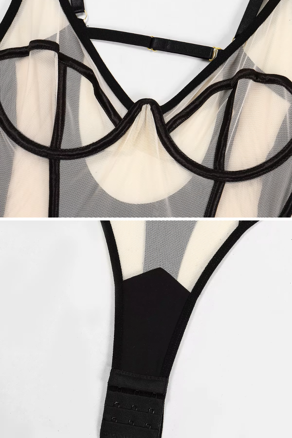 AMARA | Body transparente y picante